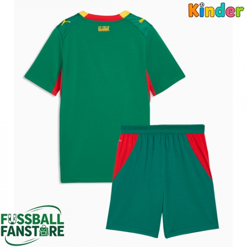Senegal Replik Auswärtstrikot Kinder WM 2026 Kurzarm (+ Kurze Hosen)